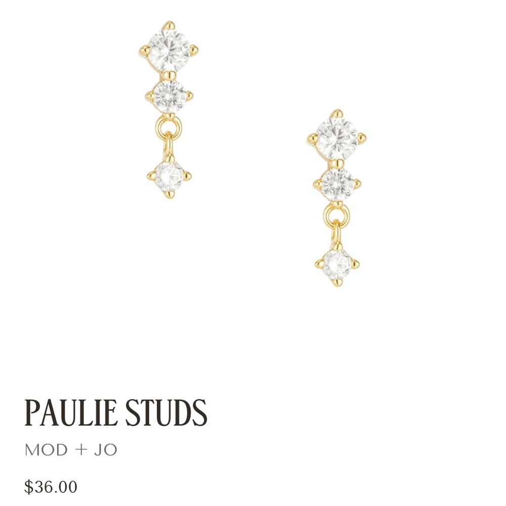 Mod + Jo Paulie Stud Earrings